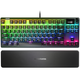 Дротова ігрова механічна клавіатура SteelSeries Apex 7 TKL Red Switch UA OLED Smart Display RGB Black (64646) - зображення 2