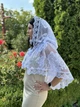 Кружевной ажурный платок в церковь для крестной 100см - изображение 2