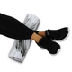 Роллер массажный для рук и ног мфр ролик Zelart Roller 0042 размер 45см White-Black - изображение 6