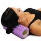 Роллер массажный для рук и ног мфр ролик Zelart Spine Roller 5847 размер 33см Purple - изображение 7