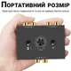 Двосторонній аудіо свитч / спліттер з RCA стерео сигналом на 2 канали Addap AS-01 2в1 звуковий переключатель та комутатор (1132) - зображення 5