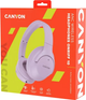 Słuchawki Canyon OnRiff 10 ANC Bluetooth Purple (CNS-CBTHS10PU) - obraz 6