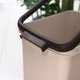 Ведро для мусора MVM BIN-02 12л Бежевый (BIN-02 12L BEIGE) - изображение 5