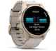 Смарт-часы Garmin fenix 8 43mm AMOLED Sapphire Soft Gold with Limestone Leather Band (010-02903-40) - изображение 2