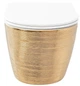 Подвесной унитаз REA CARLO FLAT BRUSH GOLD золотой - изображение 2