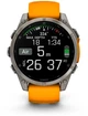 Смарт-часы Garmin fenix 8 47mm AMOLED Sapphire Titanium with a spark Orange and Graphite Silicone Band (010-02904-11) - изображение 3