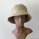 Женская теплая стеганная панама Honey Fashion Accessories One Size бежевый (13-67) - изображение 4