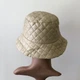 Женская теплая стеганная панама Honey Fashion Accessories One Size бежевый (13-67) - изображение 6