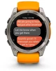 Смарт-часы Garmin fenix 8 51mm AMOLED Sapphire Titanium with Spark Orange and Graphite Silicone Band (010-02905-11) - изображение 8