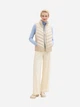 Теплый жилет короткий женский Tom Tailor 1041486-12365 L Бежевый (4067672892407) - изображение 3