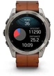 Смарт-часы Garmin fenix 8 51mm AMOLED Sapphire Titanium with Chestnut Leather Band (010-02905-40) - изображение 7