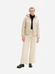 Куртка демисезонная короткая с капюшоном женская Tom Tailor 1041489-12365 XS Бежевая (4067672892599) - изображение 3