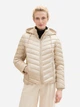 Куртка демисезонная короткая с капюшоном женская Tom Tailor 1041489-12365 XS Бежевая (4067672892599) - изображение 4