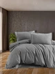 Двоспальний Євро комплект First Choice Soprano grey Фланель - изображение 1