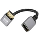Кабель переходник удлинитель HDMI Male - HDMI Female 4К 2K 60Hz, 20 см (UP) (48662) - изображение 3