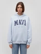 Худи теплое женское Mavi M1600361-70717 S Голубое (8684434254172) - изображение 1