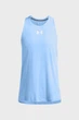 Чоловіча блакитна майка UA BASELINE COTTON TANK Under Armour LG 1361901-466 - изображение 3