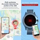 Смарт-годинник дитячий LEMFO D36 4G з камерою WI-FI GPS SIM-карта геозабором силіконовий ремінець Black Red (16735) - зображення 6