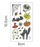 Временные татуировки на Хэллоуин для детей "Halloween mix" 6х10,5 см (Y004) - изображение 2