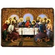 Икона Тайная вечеря ,икона на дереве 130х170 мм (3624-1) - изображение 1