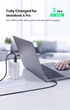 Кабель UGREEN US300 USB-C to USB-C 100W 5A QC4.0 PD3.0 1m Black (80371) - зображення 2