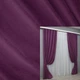 Комплект готовых штор VR-Textil Нубук однотонный № 1513ш Фуксия 150х290 см 2 шт (33-0372) - изображение 1