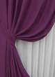 Комплект готовых штор VR-Textil Нубук однотонный № 1513ш Фуксия 150х290 см 2 шт (33-0372) - изображение 5