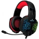 Навушники REAL-EL Surround 7.1, Black/Red, USB, накладні, мікрофон, кабель 2.2 м - зображення 1