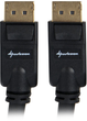 Кабель Sharkoon DisplayPort - DisplayPort 1.3 4K M/M 5 м Black (4044951021444) - зображення 3