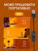 Західна настільна декоративна лампа LED для селфі з ДУ різнокольоровий нічник заходу сонця лед USB з пультом для відеоконтенту проекційна sunset lamp 16 кольорів дистанційне керування світильник RGB з проекцією сонця юсб лампи робота від Power Bank - зображення 3