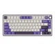 Клавиатура ROYAL KLUDGE R75 Бело-Фиолетовая Проводная Механическая, RGB Подсветка, С Поддержкой HOT-SWAP. Silver Switch - изображение 6