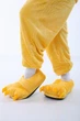 Тапочки Кігурумі Лапи Кігті My Kigu Домашні Жовтий Дитячі для дівчинки М'які Плюшеві 25-33 (G304375) - зображення 2