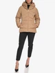 Куртка демисезонная с капюшоном женская Tommy Hilfiger 472750667 L Коричневая (1159814574) - изображение 3