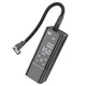 Акумуляторний автомобільний насос компресор HOCO ZP7 Maddy portable smart air pump 5000mAh Black (6942007614511) - зображення 1