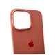 Защитный чехол-накладка Silicone Full Case AA Open Cam для Apple iPhone 16 Pro Max Grapefruit (FullOpeAAi16PM-37) - изображение 5