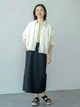 Куртка демисезонная короткая женская Uniqlo 743481950 L Молочная (1159814834) - изображение 6