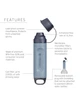 Фільтр для води LifeStraw Peak Solo Mountain Blue - изображение 8