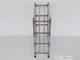 Полка для взуття Shoe Rack MP4 на 4 яруса. металева хромована посилена - зображення 4