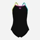 Підлітковий суцільний купальник для басейну для дівчинки Arena Swimsuit Light Drop Solid 005919-569 140 см Різнокольоровий (3468337411161) - зображення 5