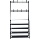 Универсальная вешалка для одежды New simple floor clothes rack Черная - изображение 3