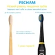 Насадки для зубной щетки Pecham Travel Black – 4 шт., средняя жесткость, нейлон DuPont, индикатор замены(DL_500FD89D7C46) - изображение 10