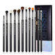 Zestaw pędzli do makijażu oczu Jessup Pro Eyeshadow Brushes T339 12 szt (6976074373392) - obraz 1