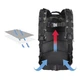 Туристичний рюкзак NILS CAMP CBT7204 чорний камуфляж - изображение 9