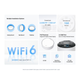 Домашняя Mesh Wi-Fi система TP-Link Deco X50-PoE(1-pack) 3000Мбит/с Белый - изображение 5