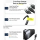 Кабель для ноутбука Baseus 100W Flash Series Two-for-three Charging Cable 1.2 м Type-C| Lightning| microUSB - зображення 6
