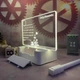 Креативная светодиодная ночная мягкая лампа для заметок SV Calendar USB с ручкой (sv2529) - изображение 3