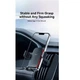 Держатель для мобильного Baseus Metal AgeⅡ Gravity Car Mount（Air Outlet Version）Dark Grey (SUJS000013) - изображение 5