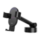 Автодержатель Baseus Simplism Gravity Car Mount With Suction Base Black (SUYL-JY01) - изображение 1