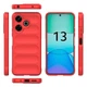 Чехол Wave Shield для Xiaomi Redmi 13 бампер противоударный Red - изображение 4