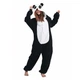 Піжама жіноча Кігурумі Kigurumi Панда L (165-175 см) Чорно біла - зображення 1